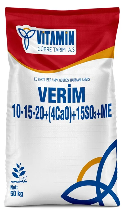 VERİM 10-15-20+ 15SO3+4CaO+0,5Zn